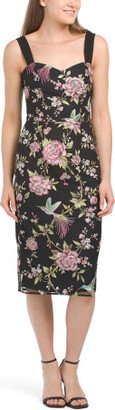 Nicole Sleeveless Embroidered Dress for Women