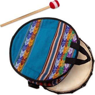 Handmade Sacred Sound Leather And Wood Drum