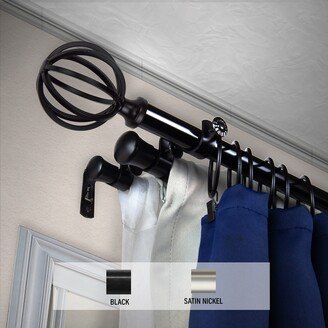 InStyleDesign Loop Triple Curtain Rod 13/16 inch dia.