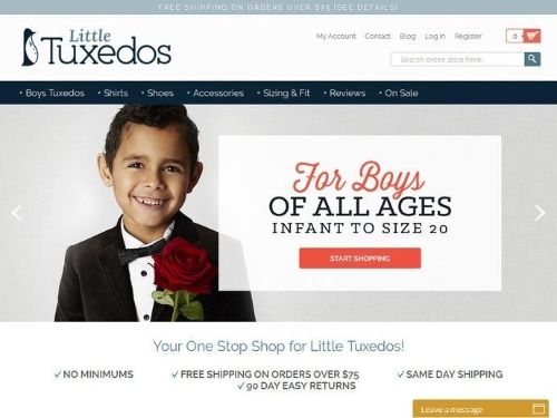 Littletuxedos.com Promo Codes & Coupons