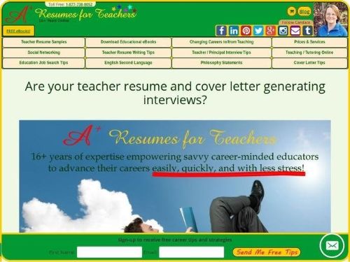 Resumes-For-Teachers.com Promo Codes & Coupons