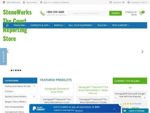 Stenoworks.com Promo Codes & Coupons