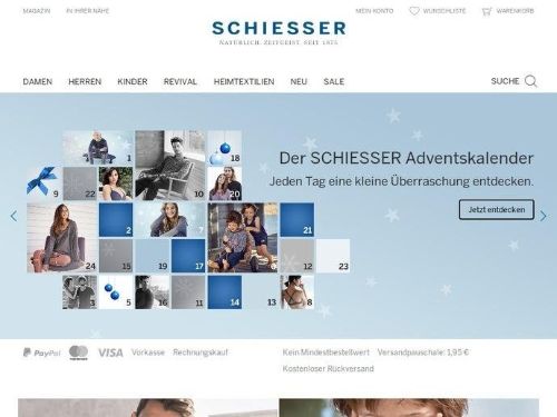 Schiesser Promo Codes & Coupons