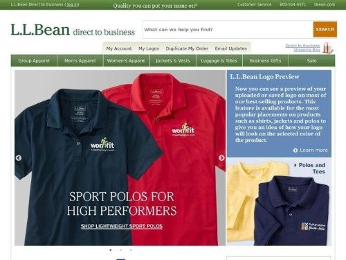 L.L.Bean Direct To Business Promo Codes & Coupons