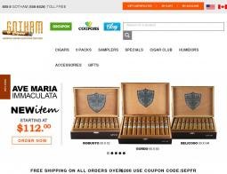 Gotham Cigars Promo Codes & Coupons