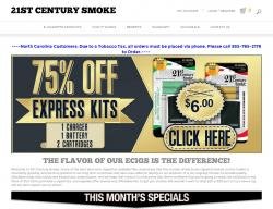21st Century Smoke Promo Codes & Coupons