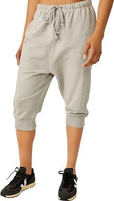 Best of Cropped Joggers (Grey Heather) Women's Casual Pants