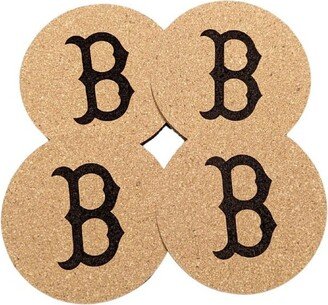 Red Sox Cork Coaster Set