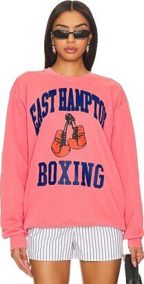firstport East Hampton NY Boxing Crewneck Sweatshirt