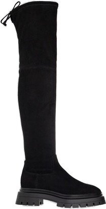Bedfordland Drawstring Over-The-Knee Boots