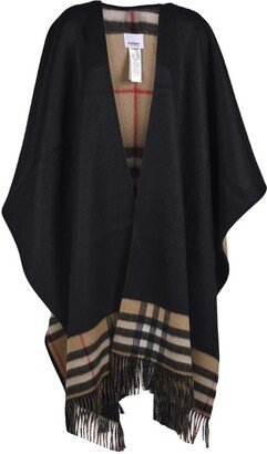 Reversible Cape In Tartan