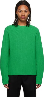 Guest in Residence Green True Rib Sweater