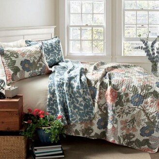 Sydney Floral 3 Piece Quilt Sets