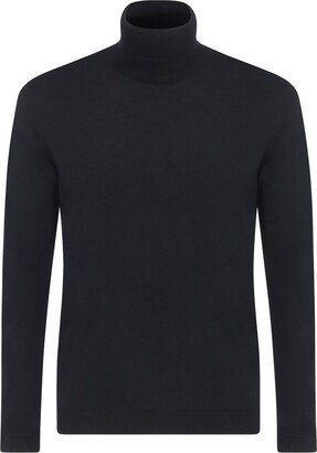 Roll Neck Long-Sleeved Jumper-AC