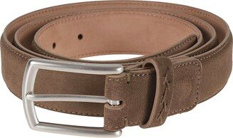 Square-Tip Buckled Belt-AA