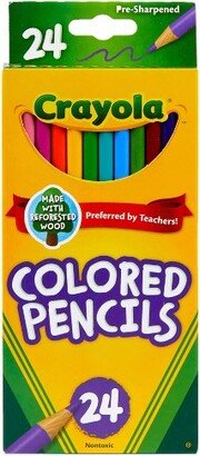 24ct Pre-Sharpened Colored Pencils