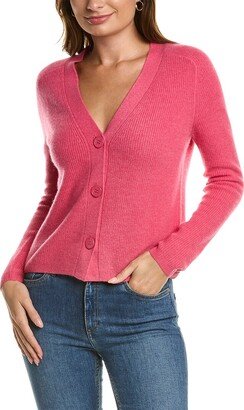 V-Neck Cashmere Cardigan-AZ