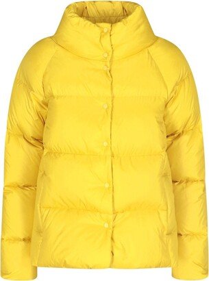 High-Neck Padded Coat-AB