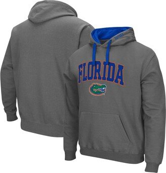 Men's Charcoal Florida Gators Big and Tall Arch & Logo 2.0 Pullover Hoodie