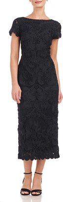 Soutache Lace Cocktail Dress