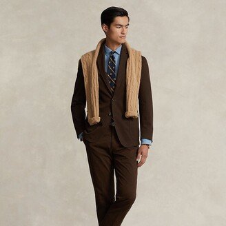 Garment-Dyed Stretch Chino Suit Trouser