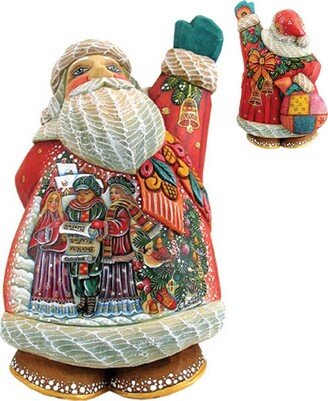 G.DeBrekht Christmas Chorus Santa Figurine