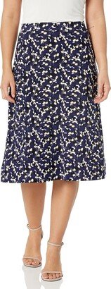 Women's Petite MIDI Flare Skirt