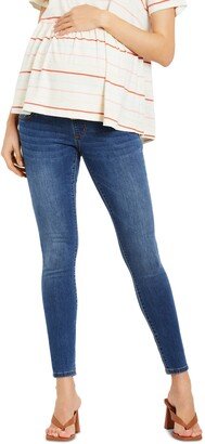 Over the Bump Maternity Skinny Denim Jeans