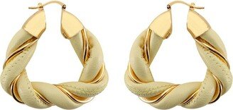 Woven Hoop Earrings-AB