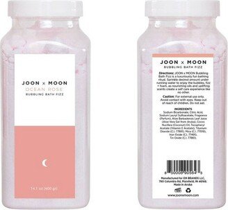 Joon X Moon Ocean Rose Bubbling Bath Fizz - 14oz