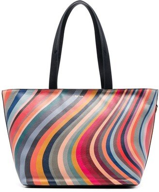 Swirl Striped Pattern Bag