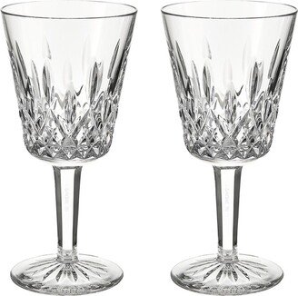 Set Of 2 Lismore 1952 Goblets