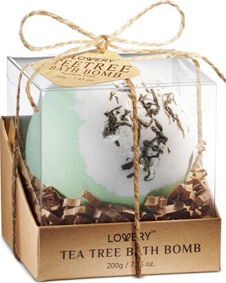 Lovery Tea Tree Fizzy Bubble Bath Bomb, 7 oz.