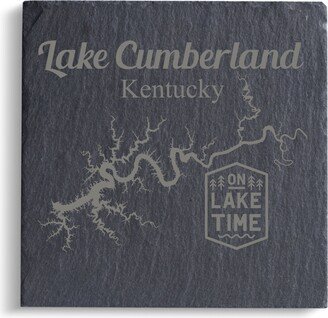 Slate Coaster Lake Cumberland Laser Engraved |Lake Decor | Fast Shipping Great Gift Idea