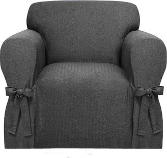 Madison Industries Evening Flannel Chair Slipcover - Kathy Ireland