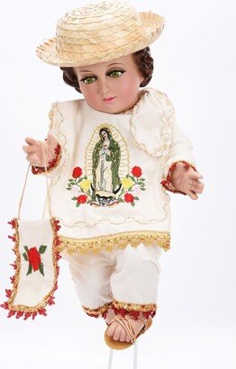 Nino Dios Outfit Juan Diego, Trajecito Diego Baby Jesus Clothes