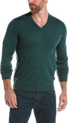 Mette Merino Wool V-Neck Sweater-AE