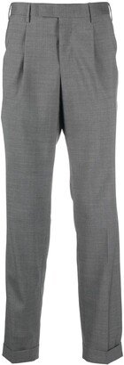 PT Torino Tapered-Leg Tailored Trousers