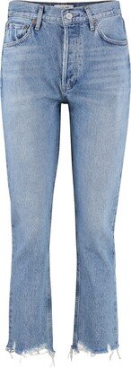 Riley Cropped Straight Leg Jeans