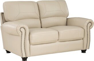 White Label Camryn 63 Leather Match Love Seat