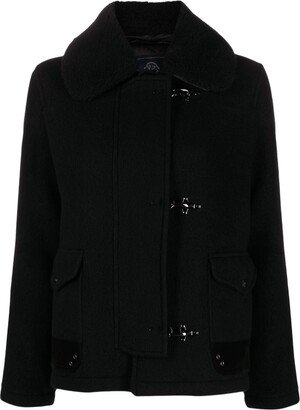 3 Ganci faux shearling-trim jacket