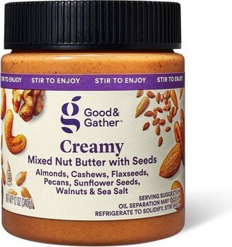 Mixed Nut Butter with Seeds - 12oz - Good & Gather™