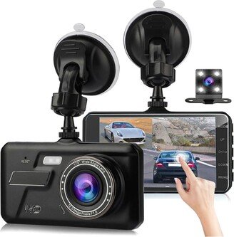 Fresh Fab Finds Imountek 1080P Dual Dash Cam Touch Car Camera Recorder