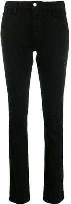 Sylvie Slender high-rise straight jeans