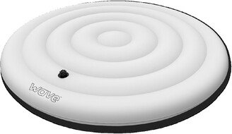 Wave Spas Spa Round 6 Person Protective Thermal Efficient Inflatable Cover, Whit