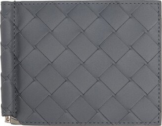 Gray Bill Clip Wallet