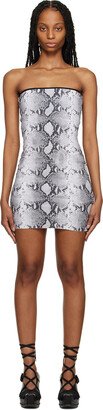 Gray Althenea Minidress