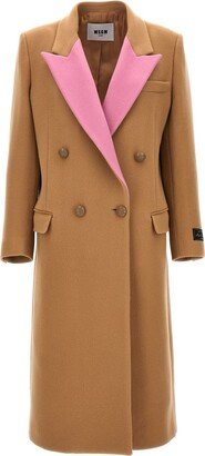 Double-Breasted Mid-Length Coat-AK