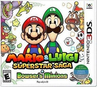 Mario and Luigi Superstar Saga Plus Bowser's Minions - 3DS (Uae)