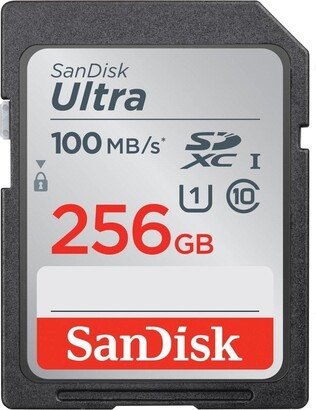 Sandisk 256GB Ultra Sdhc Memory Card C10, U1, Uhs 100MB-s